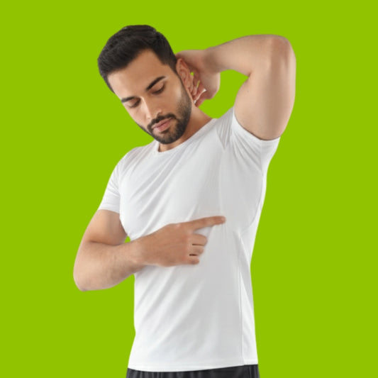 Men’s Anti-Sweat Round-Neck Undershirt