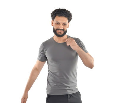 Men’s Anti-Sweat Round-Neck Undershirt