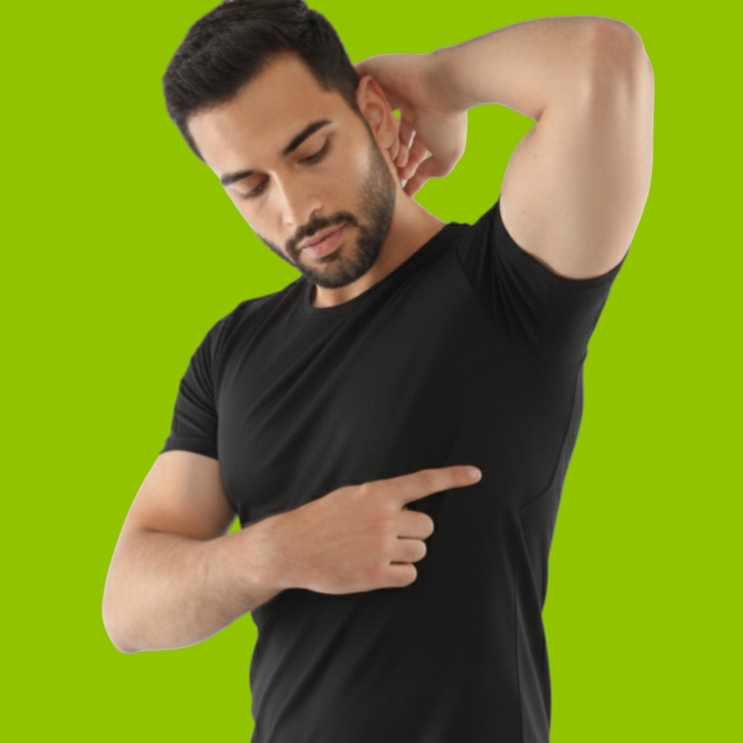 Men’s Anti-Sweat Round-Neck Undershirt