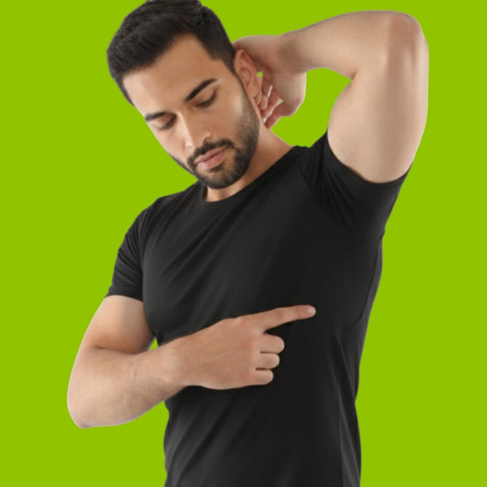 Men’s Anti-Sweat Round-Neck Undershirt